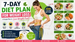 7-Day Diet Plan for Weight Loss